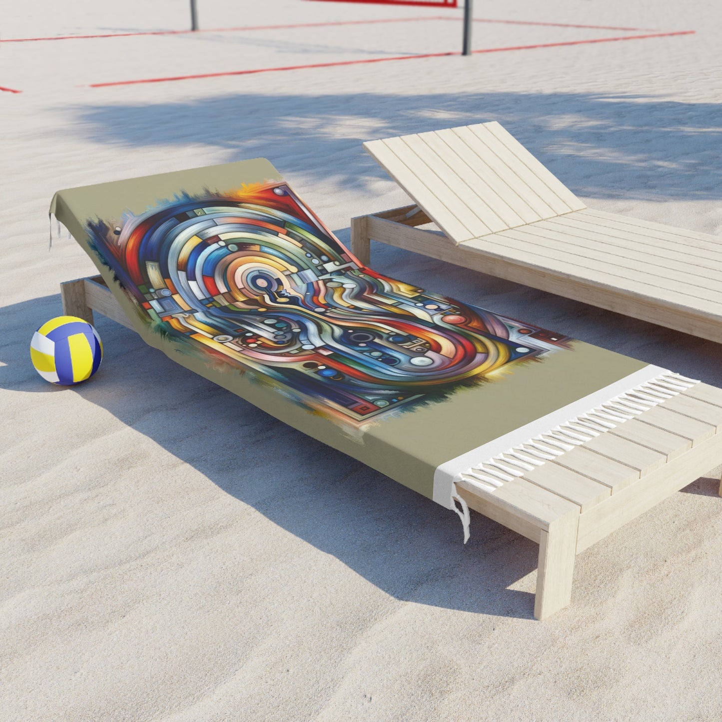 Embracing Faceted Unity Boho Beach Cloth - ATUH.ART