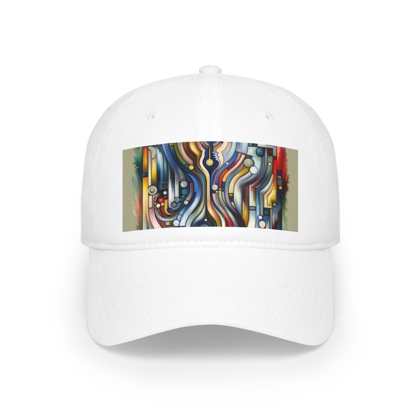 Embracing Faceted Unity Low Profile Baseball Cap - ATUH.ART