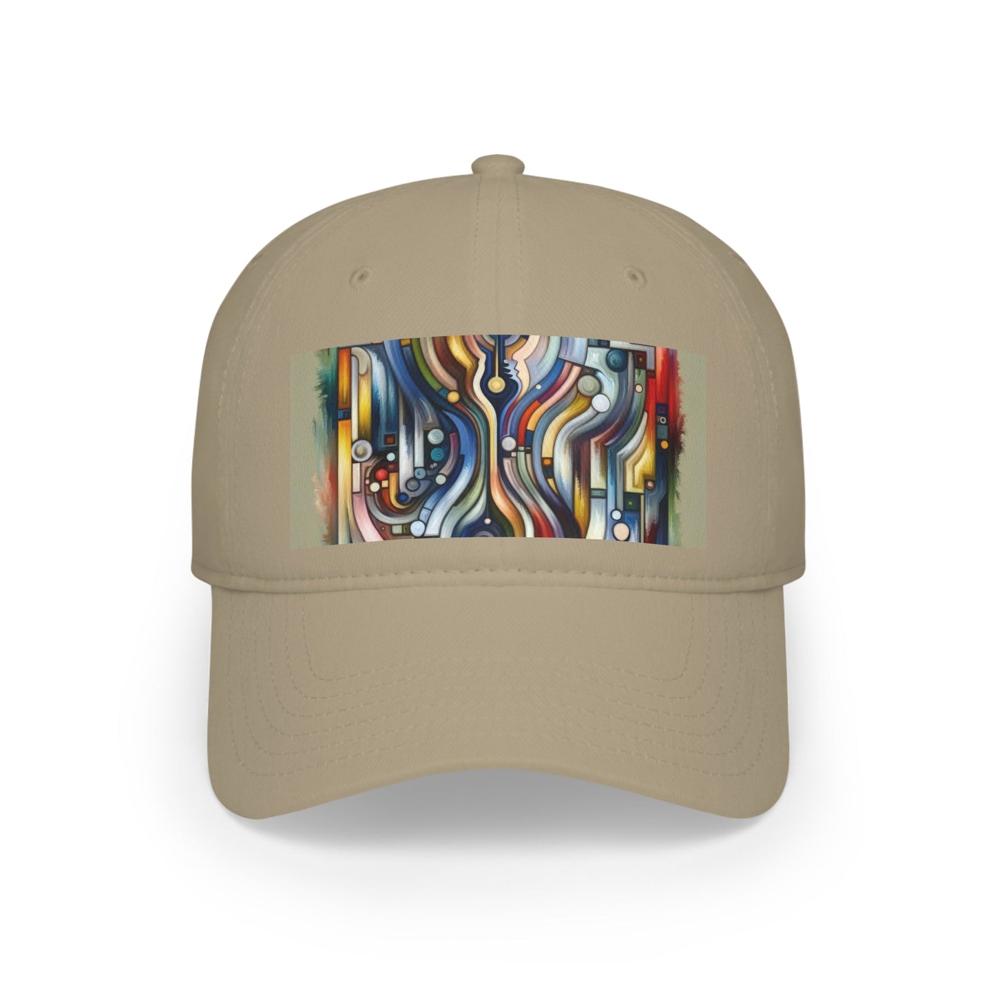 Embracing Faceted Unity Low Profile Baseball Cap - ATUH.ART