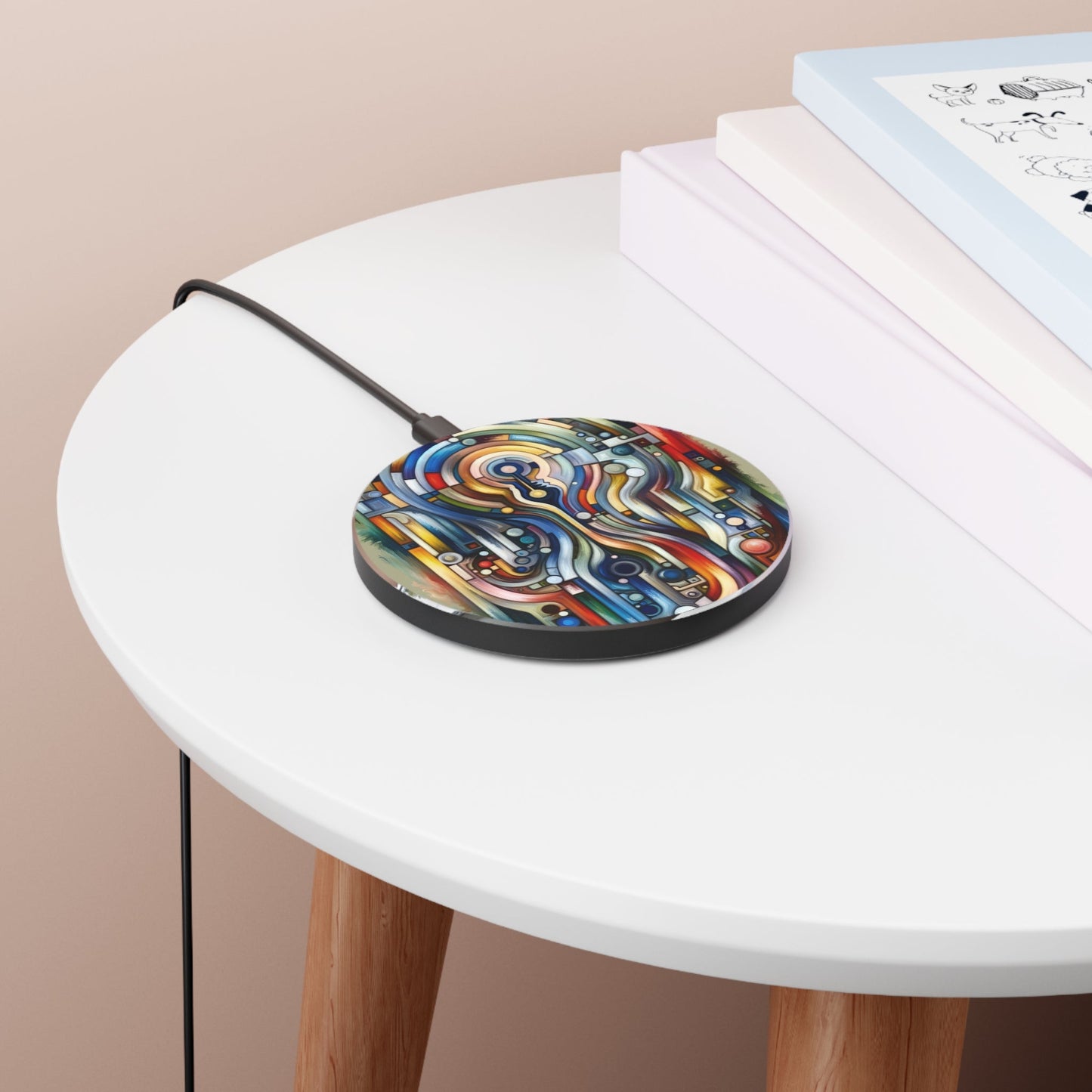 Embracing Faceted Unity Wireless Charger - ATUH.ART