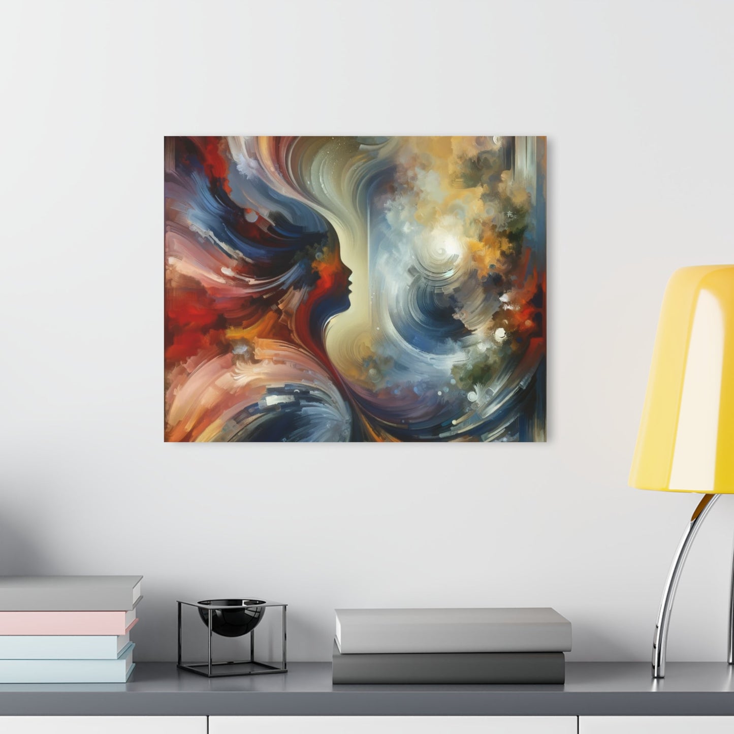 Embracing Sovereign Reflectivity Acrylic Prints (French Cleat Hanging) - ATUH.ART