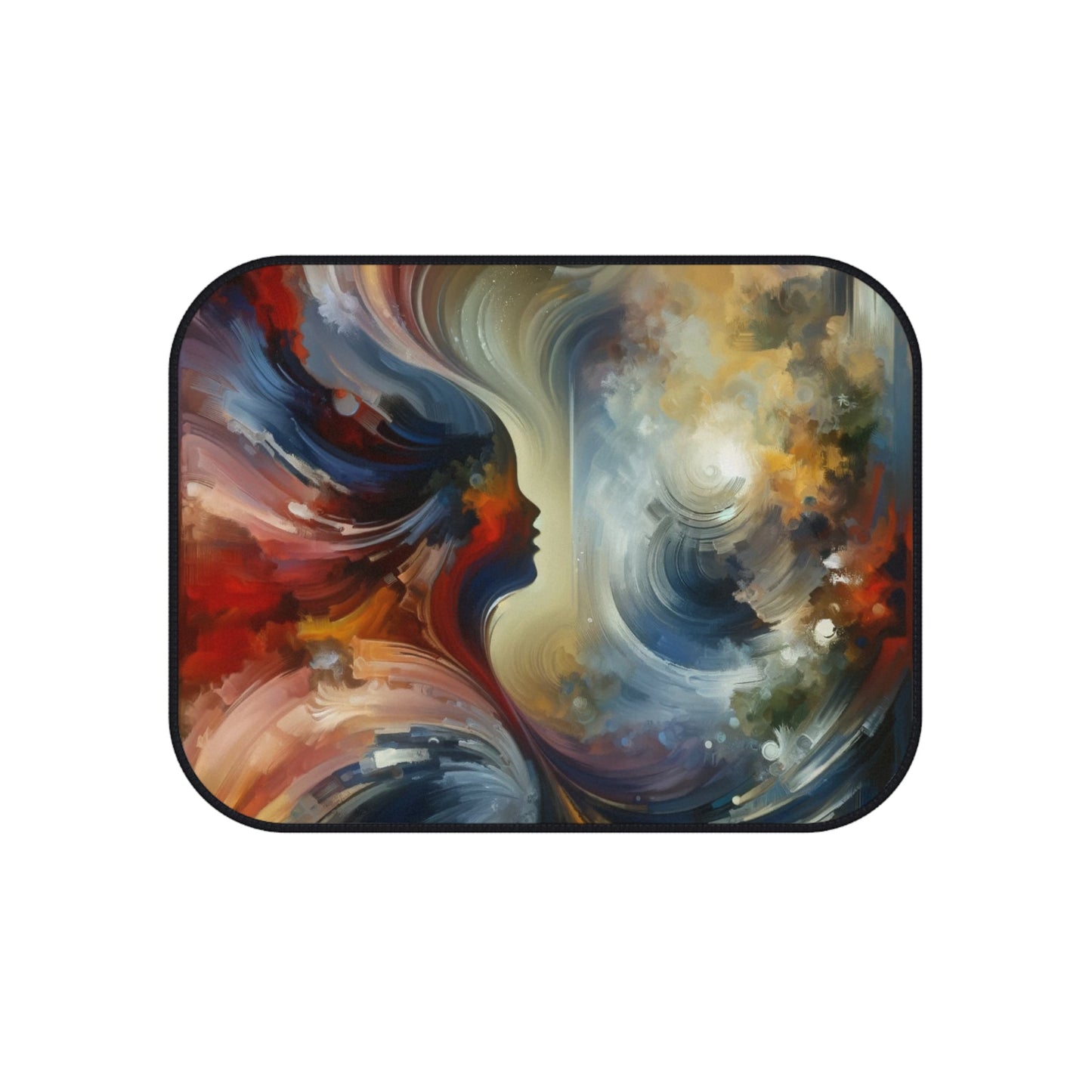 Embracing Sovereign Reflectivity Car Mats (Set of 4) - ATUH.ART