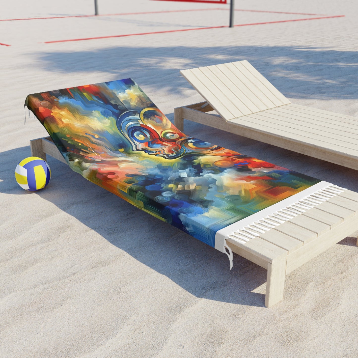 Emotional Perception Abstract Boho Beach Cloth - ATUH.ART