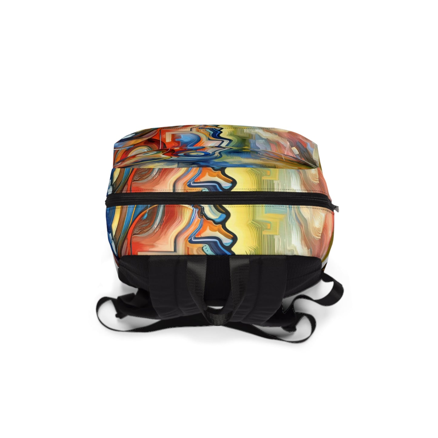 Emotional Perception Abstract Unisex Classic Backpack - ATUH.ART