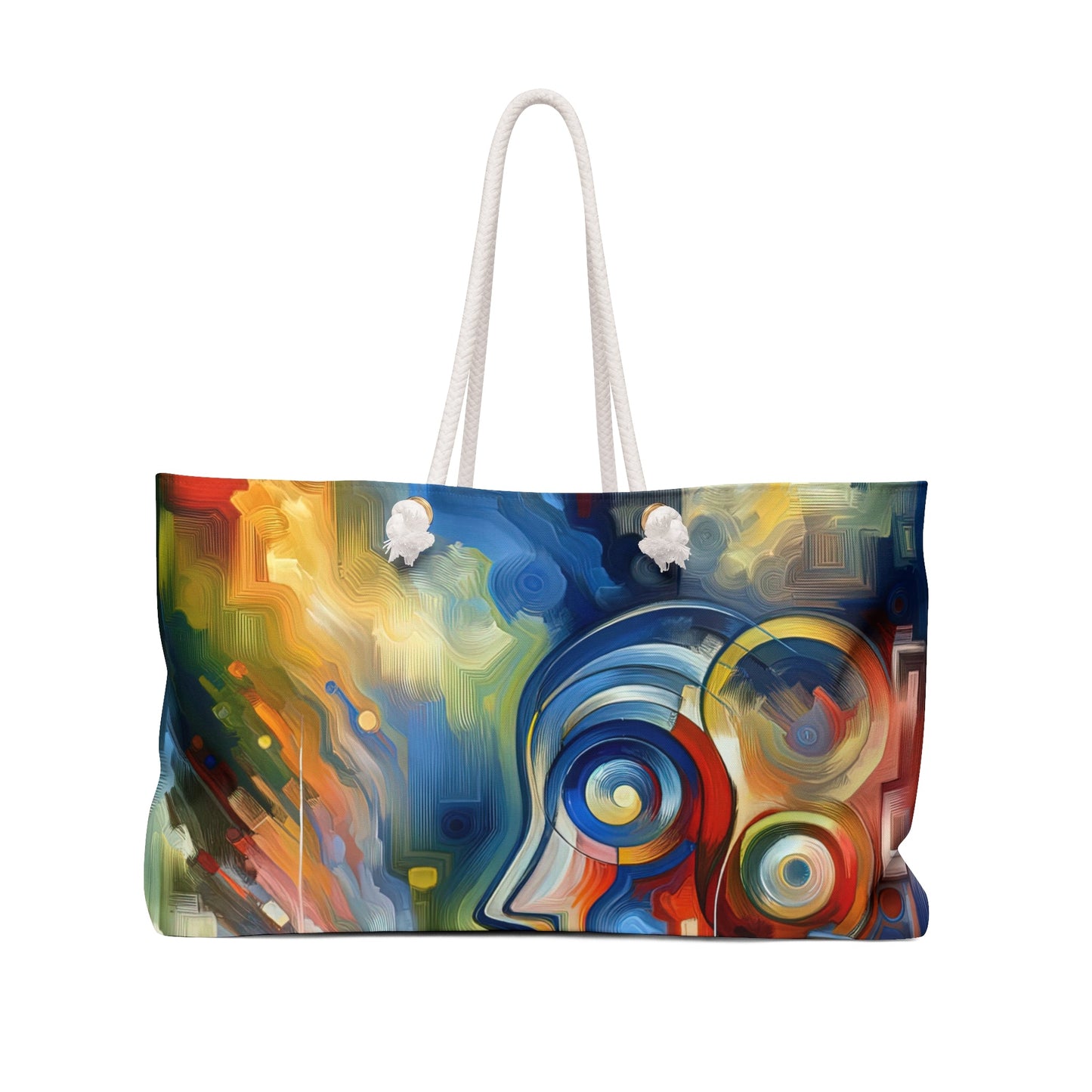 Emotional Perception Abstract Weekender Bag - ATUH.ART