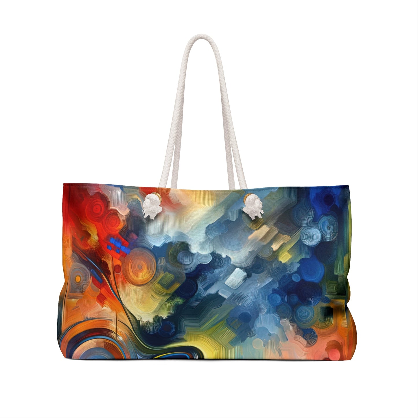 Emotional Perception Abstract Weekender Bag - ATUH.ART