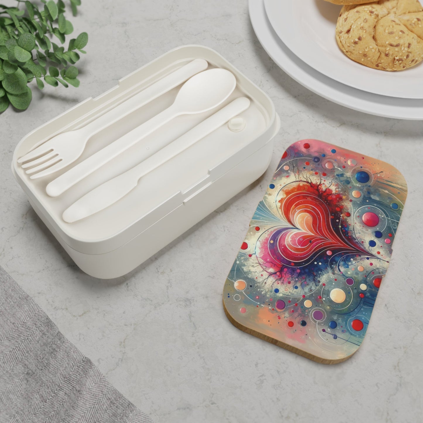 Emotional Physics Heart Bento Lunch Box - ATUH.ART