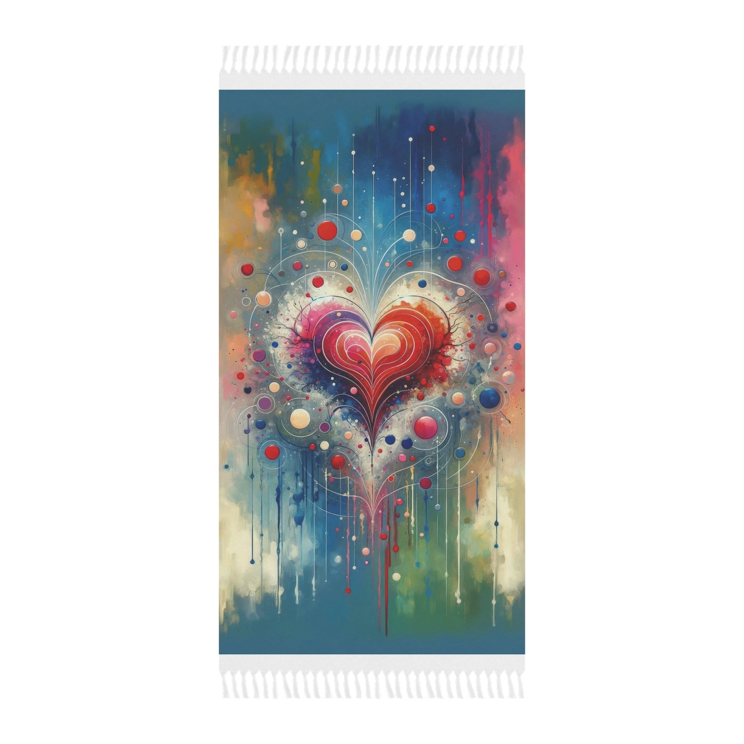 Emotional Physics Heart Boho Beach Cloth - ATUH.ART
