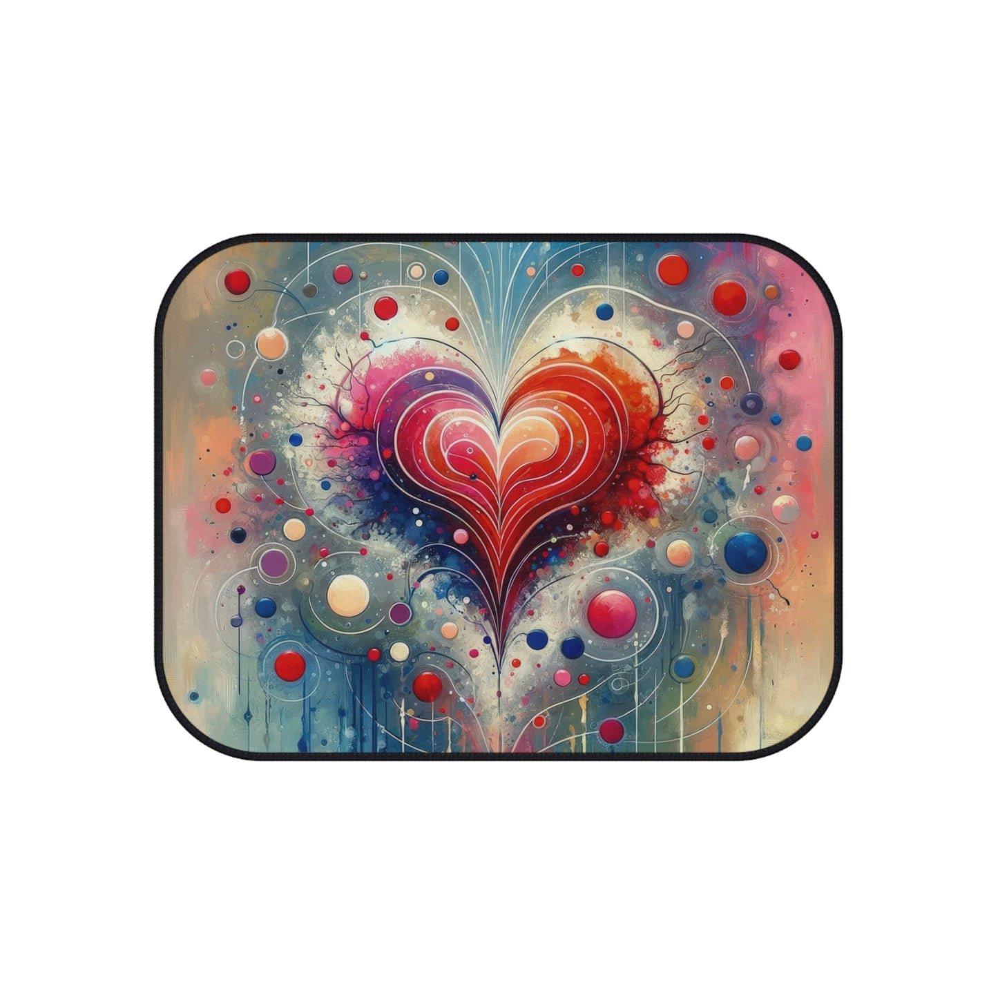 Emotional Physics Heart Car Mats (Set of 4) - ATUH.ART