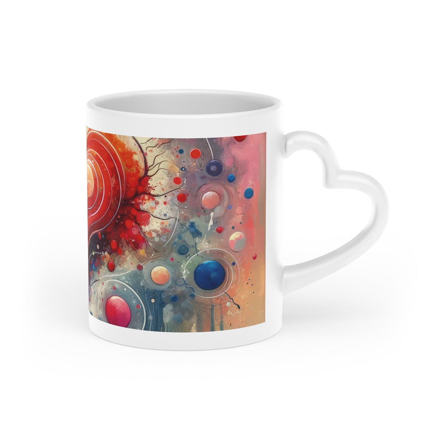 Emotional Physics Heart Heart-Shaped Mug - ATUH.ART