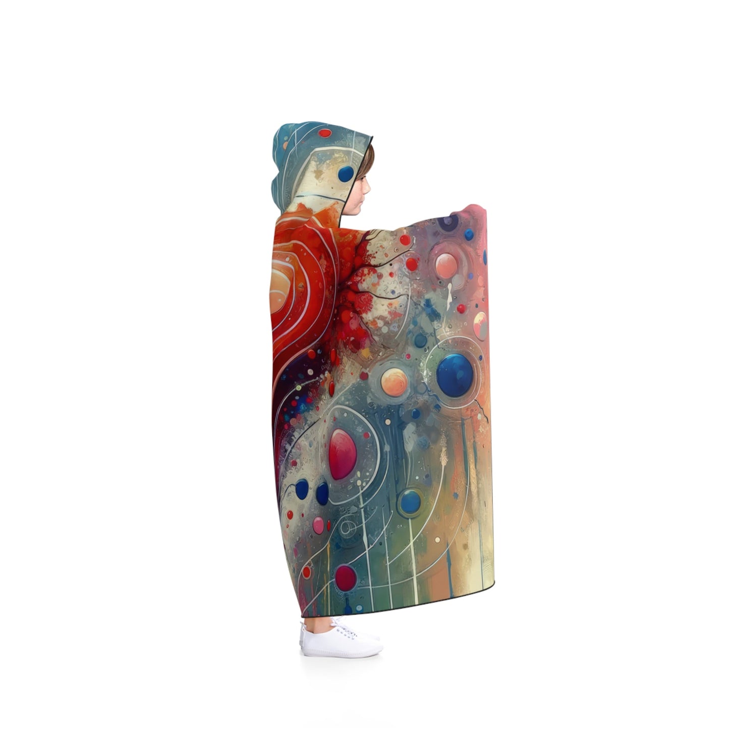 Emotional Physics Heart Hooded Blanket - ATUH.ART