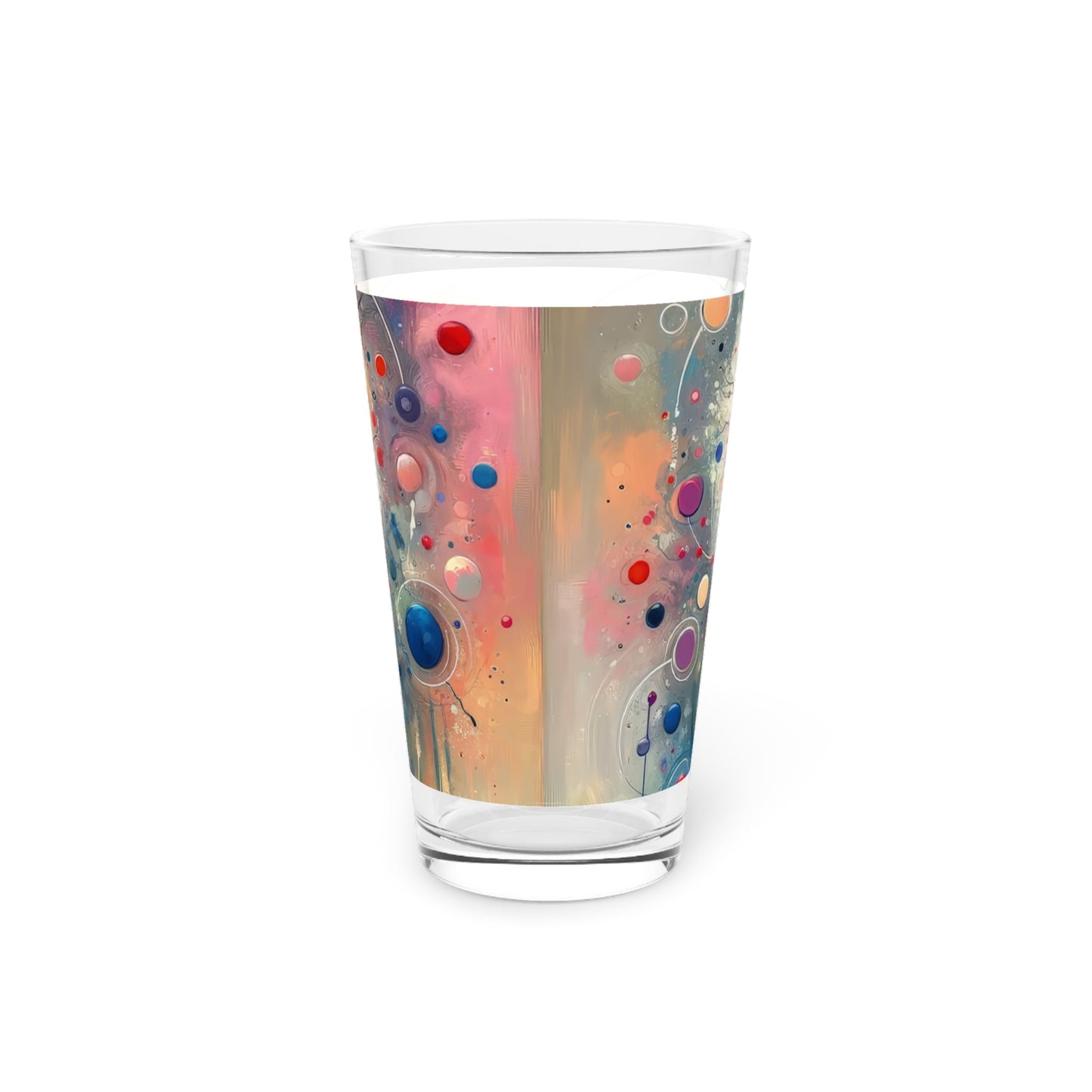Emotional Physics Heart Pint Glass, 16oz - ATUH.ART