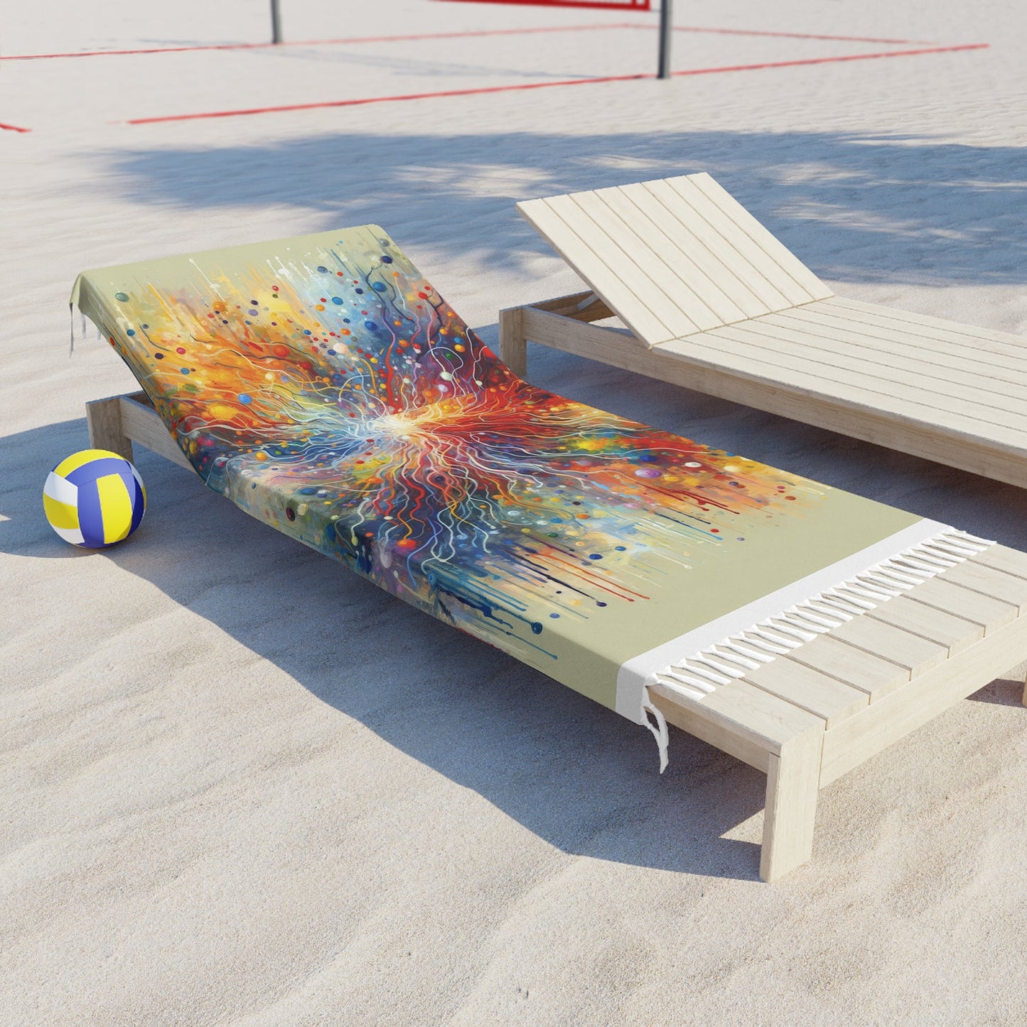Emotive Yarn Explosion Boho Beach Cloth - ATUH.ART
