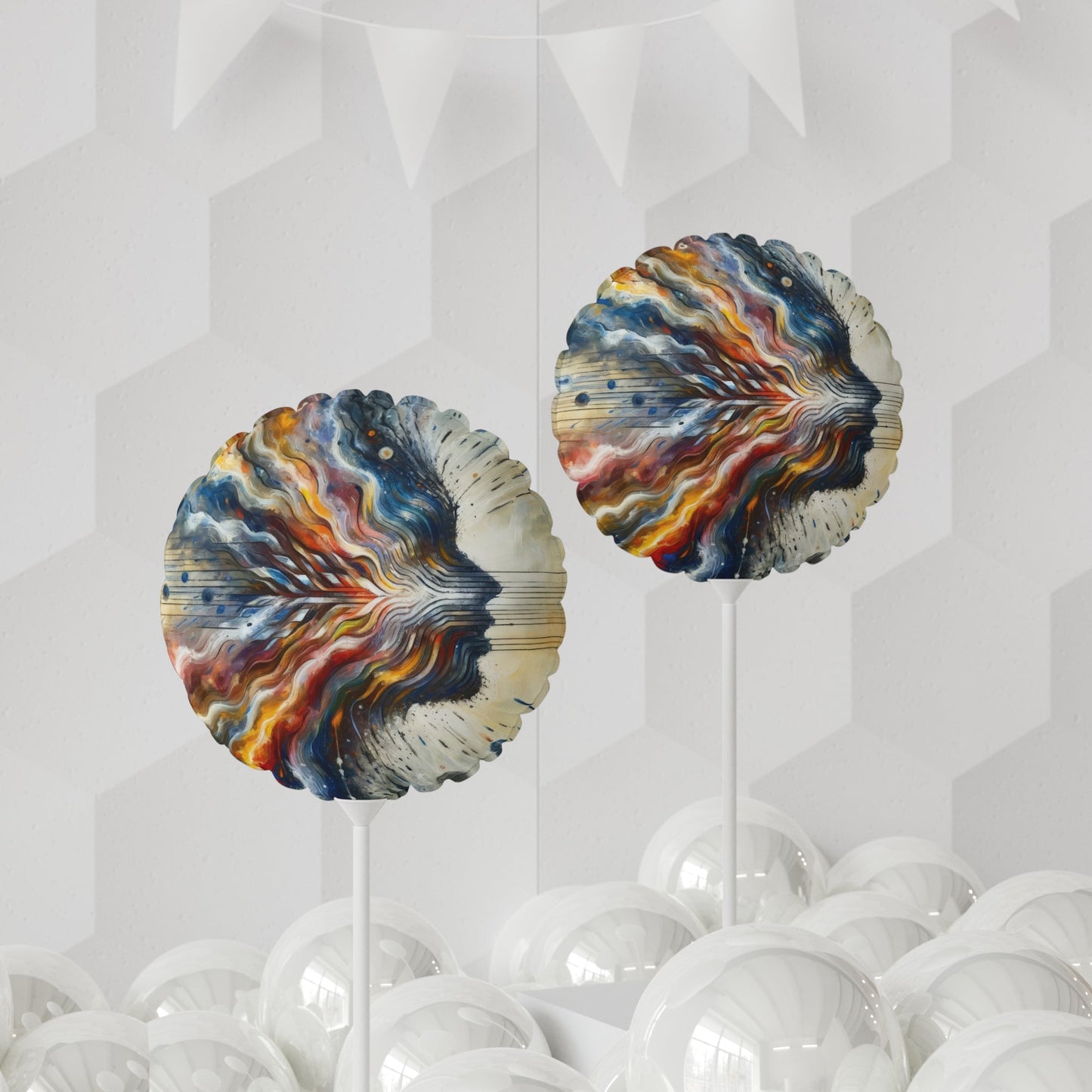 Empathetic Awakening Dynamic Balloon (Round and Heart-shaped), 11" - ATUH.ART