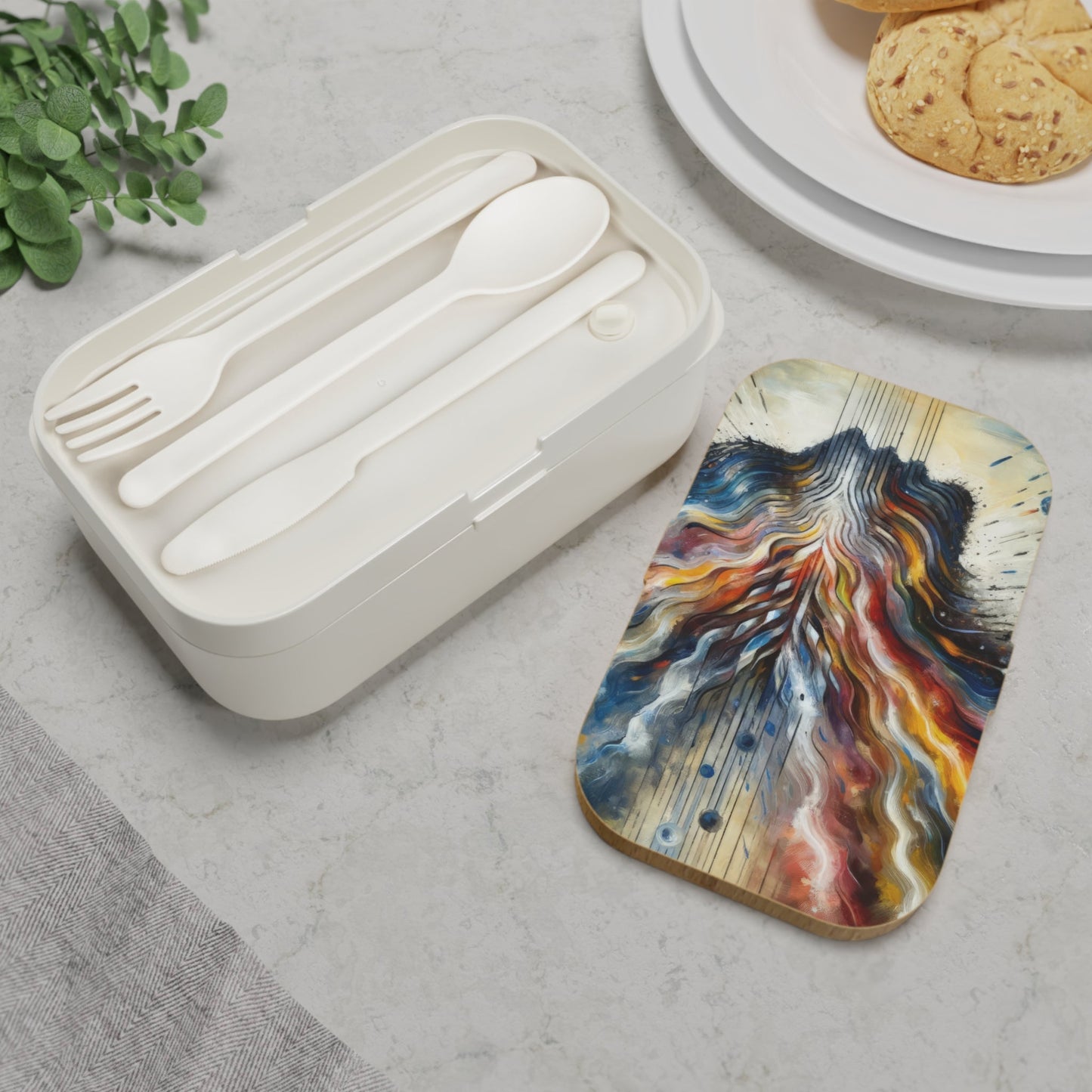 Empathetic Awakening Dynamic Bento Lunch Box - ATUH.ART