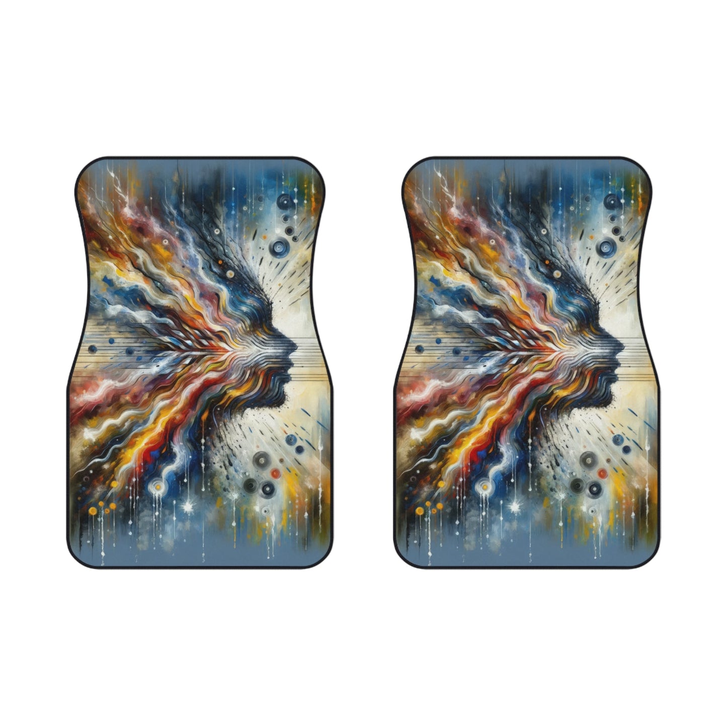 Empathetic Awakening Dynamic Car Mats (2x Front) - ATUH.ART