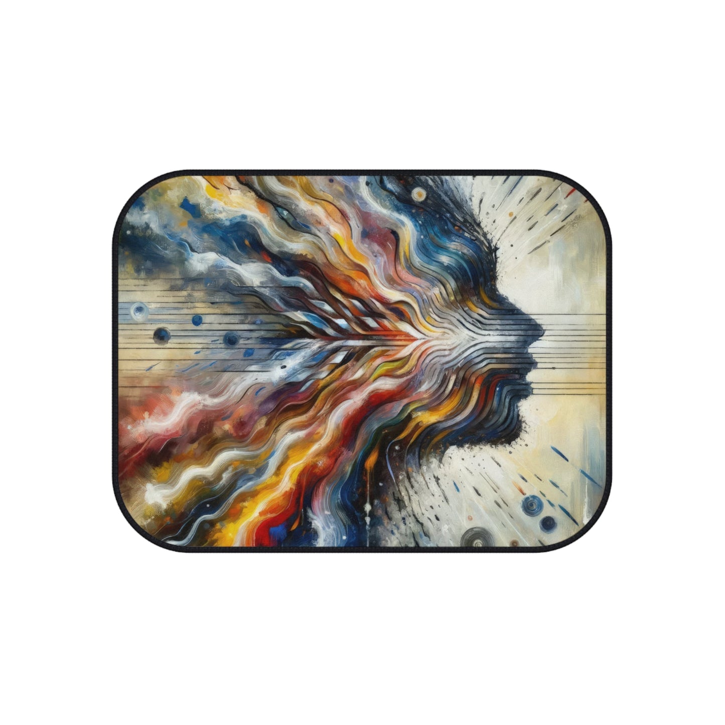 Empathetic Awakening Dynamic Car Mats (Set of 4) - ATUH.ART