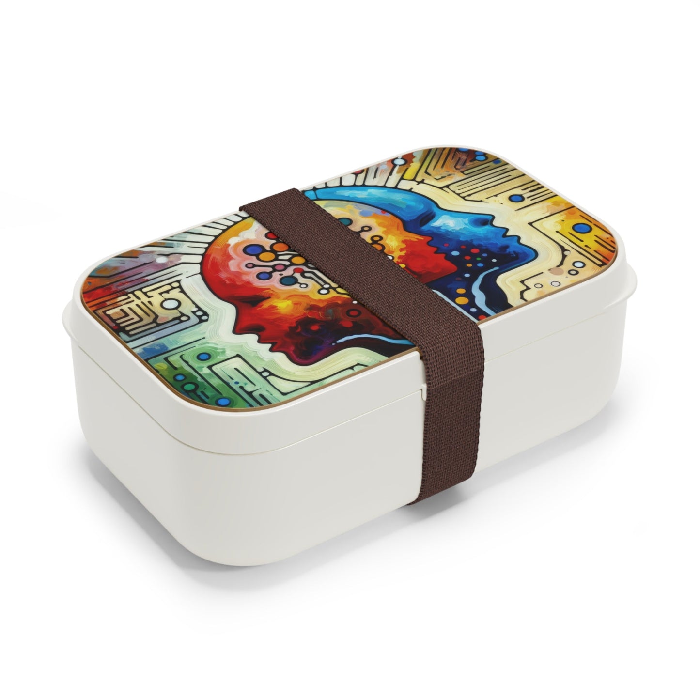 Empathetic Connection Abstract Bento Lunch Box - ATUH.ART