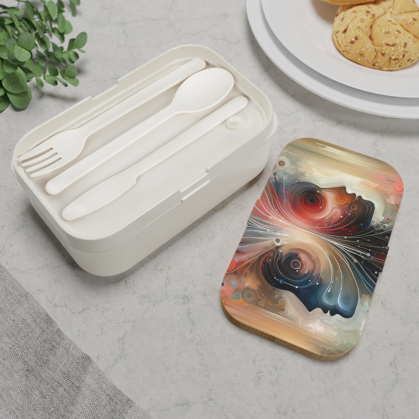 Empathetic Exchange Essence Bento Lunch Box - ATUH.ART