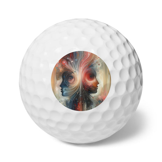 Empathetic Exchange Essence Golf Balls, 6pcs - ATUH.ART