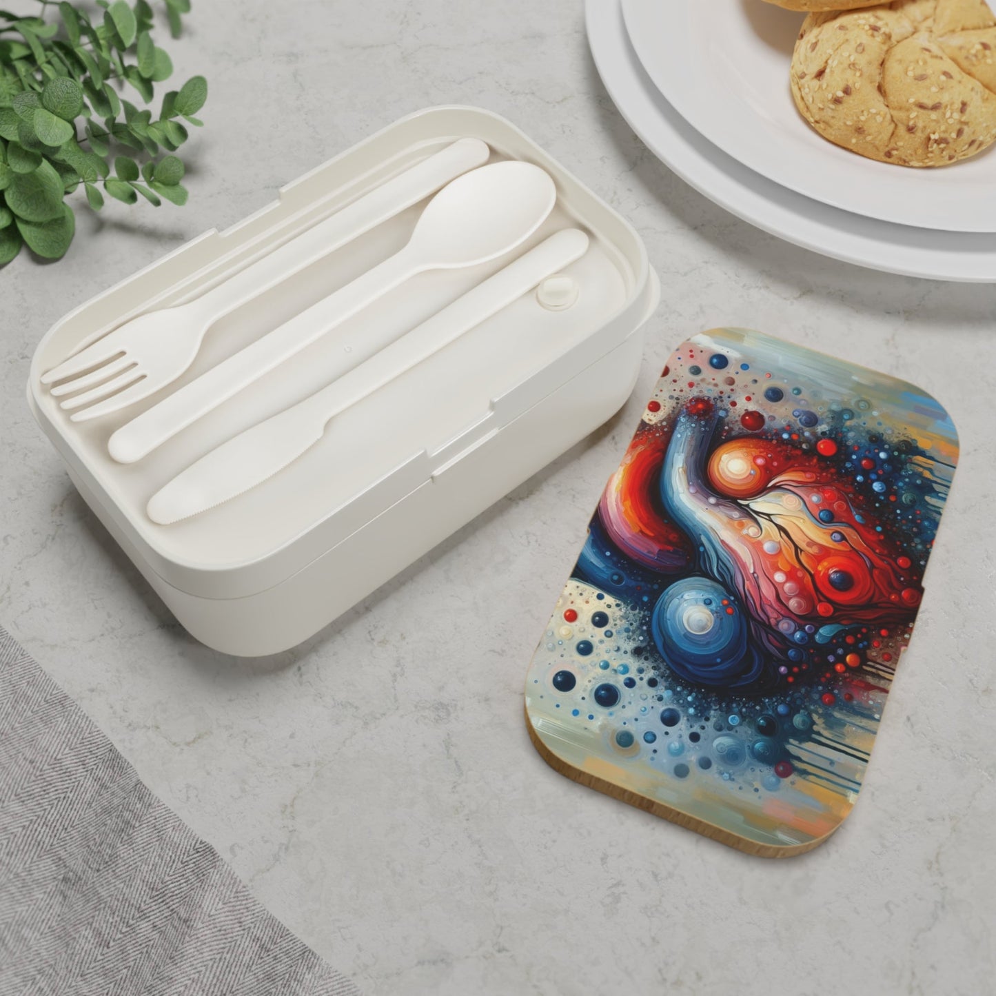 Empathetic Heart Expression Bento Lunch Box - ATUH.ART