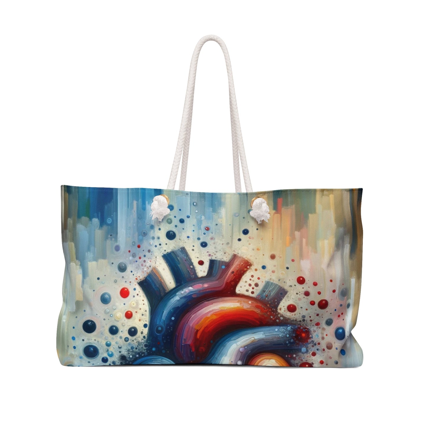 Empathetic Heart Expression Weekender Bag - ATUH.ART