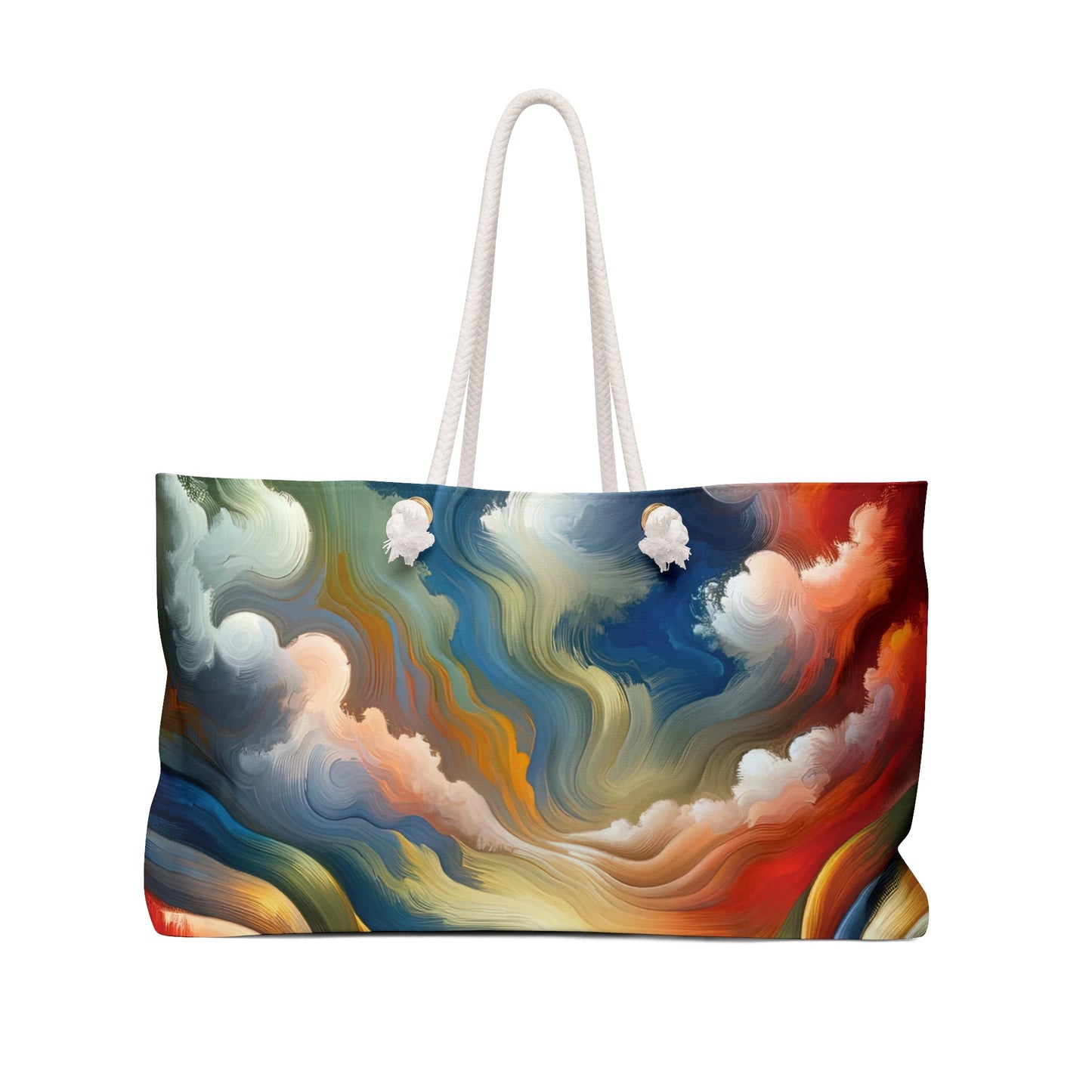 Empathetic Lifeline Abstract Weekender Bag - ATUH.ART