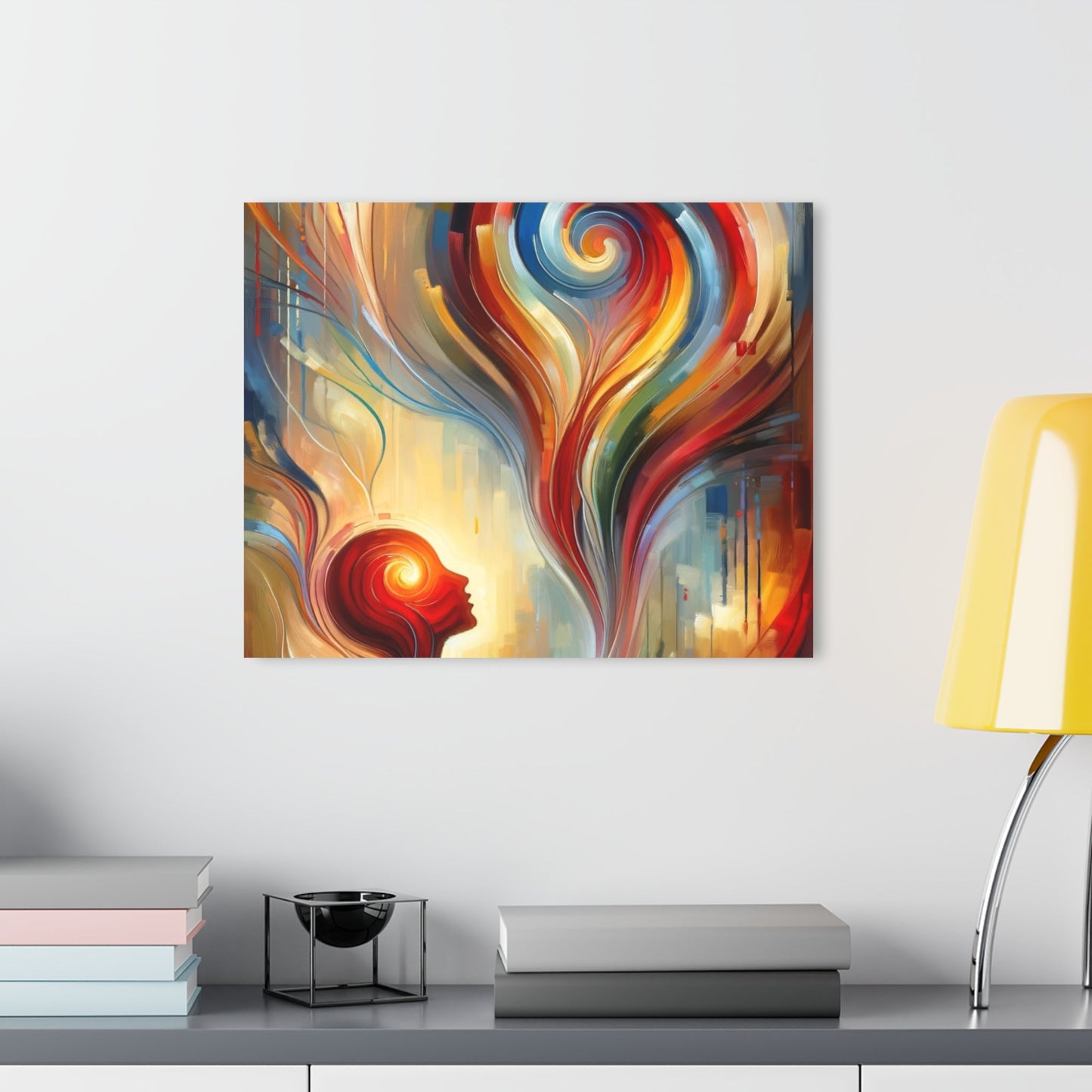 Empathetic Spiral Dialogue Acrylic Prints (French Cleat Hanging) - ATUH.ART