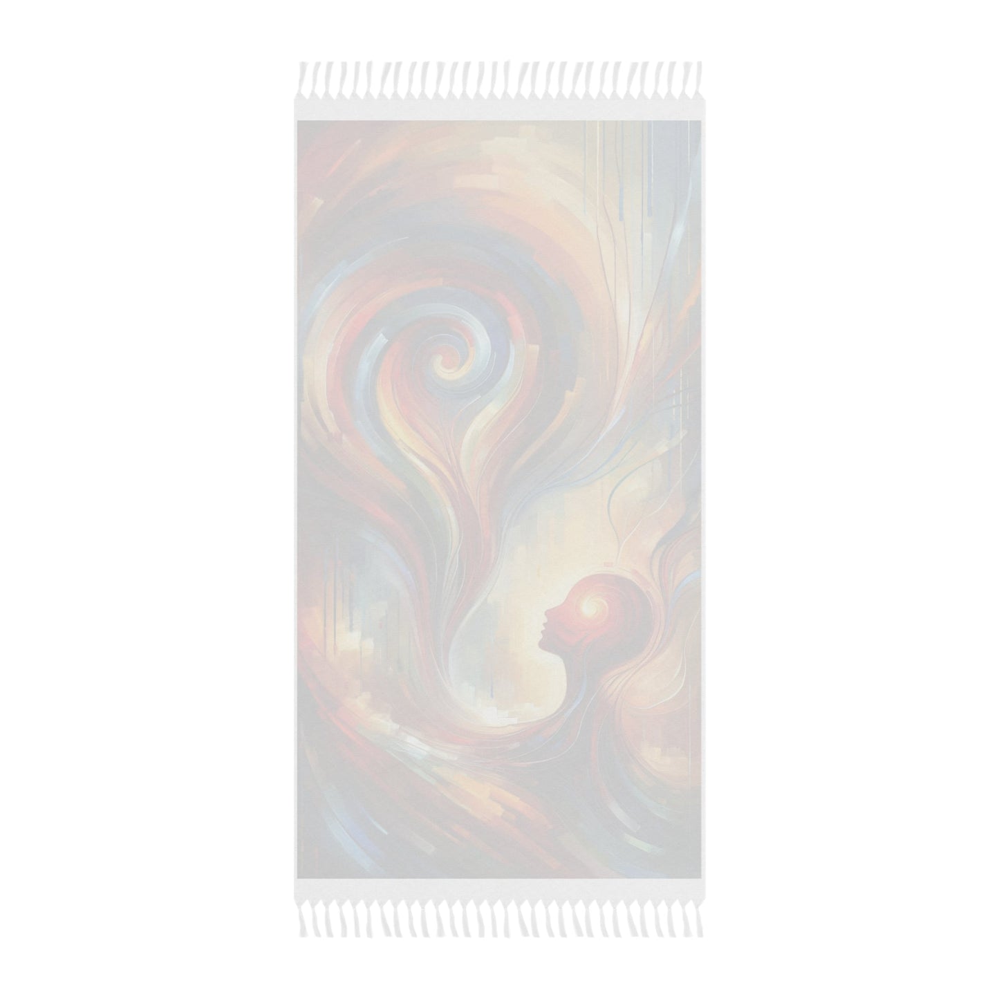 Empathetic Spiral Dialogue Boho Beach Cloth - ATUH.ART