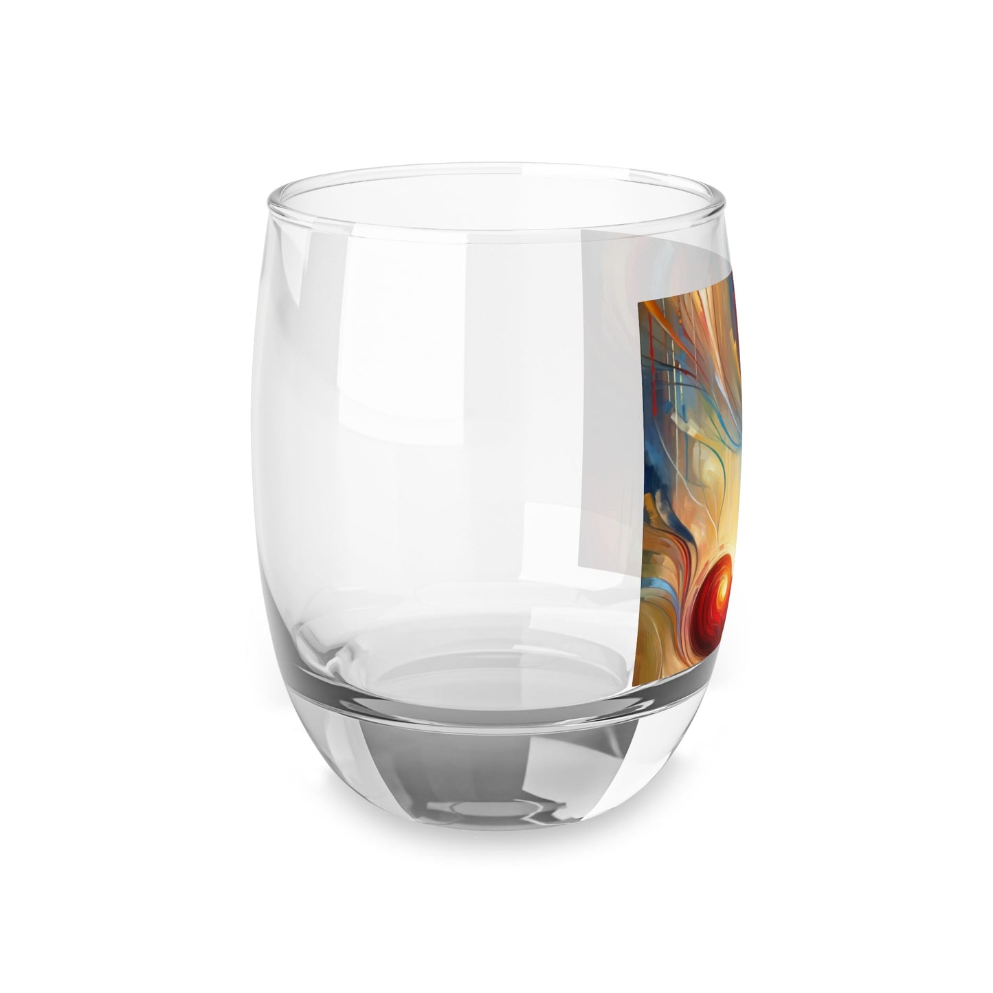 Empathetic Spiral Dialogue Whiskey Glass - ATUH.ART