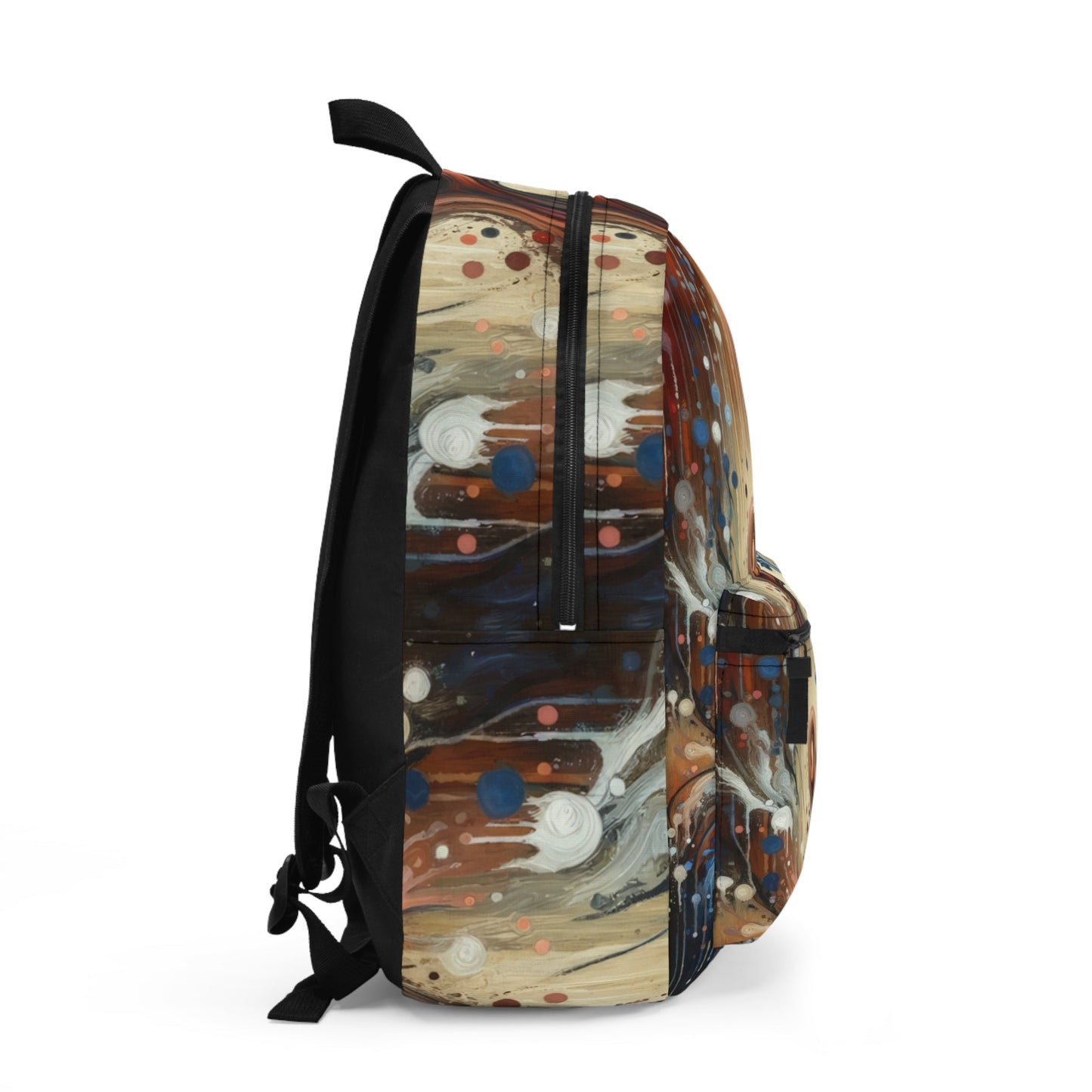 Empathic Connection Tachism Backpack - ATUH.ART