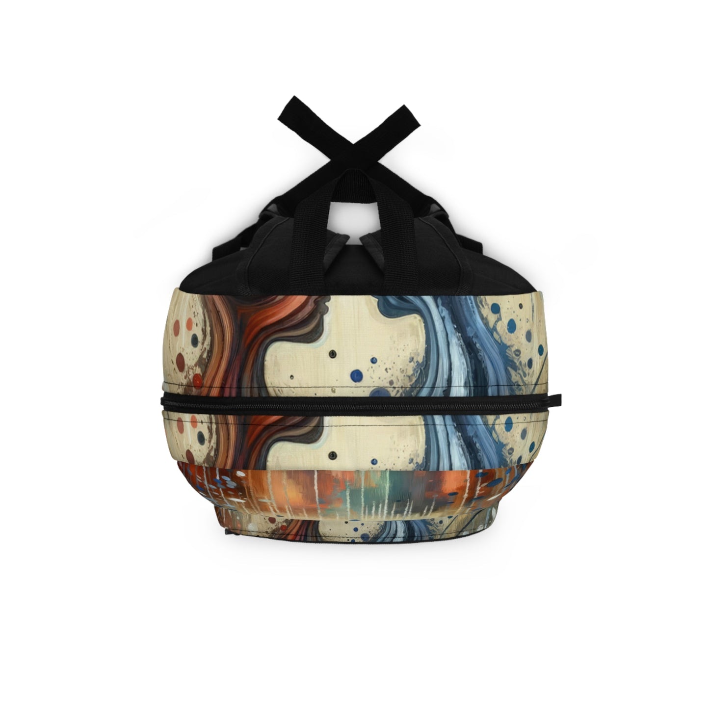 Empathic Connection Tachism Backpack - ATUH.ART