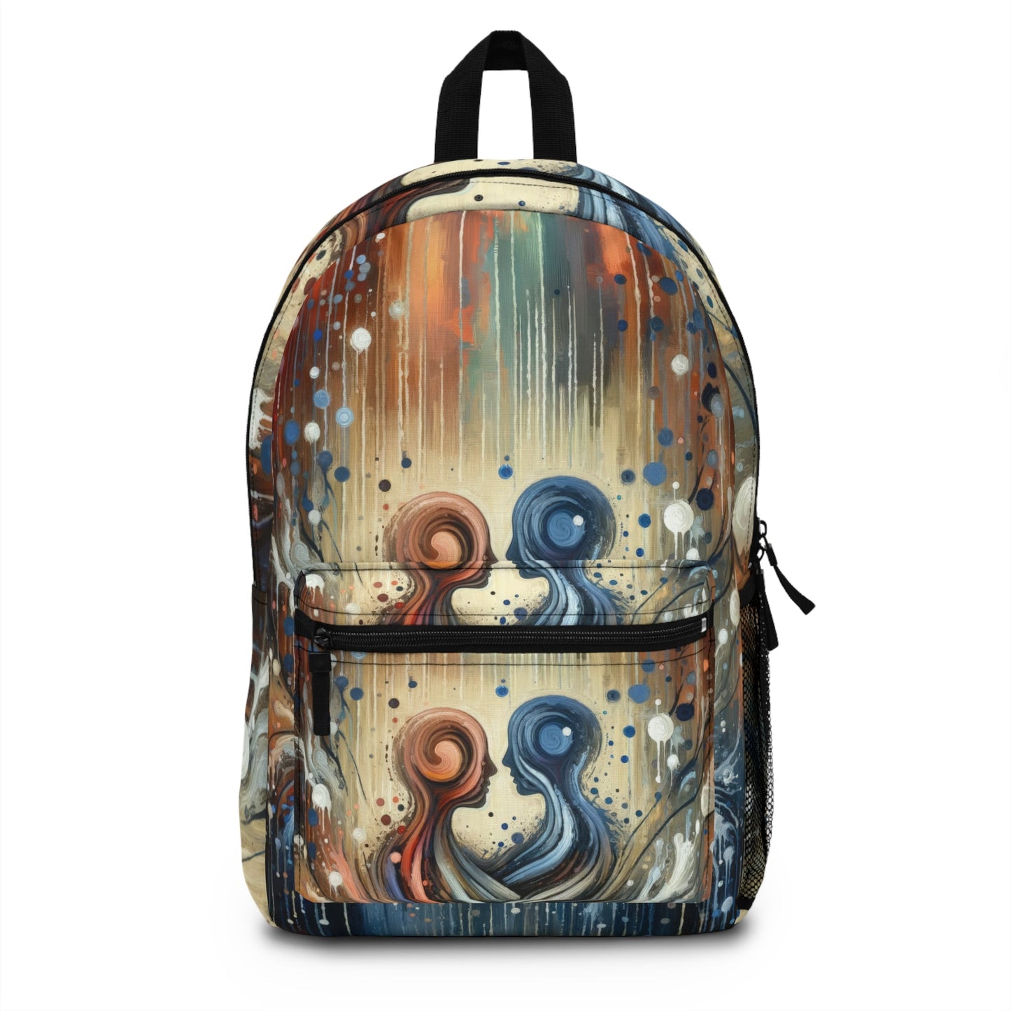 Empathic Connection Tachism Backpack - ATUH.ART