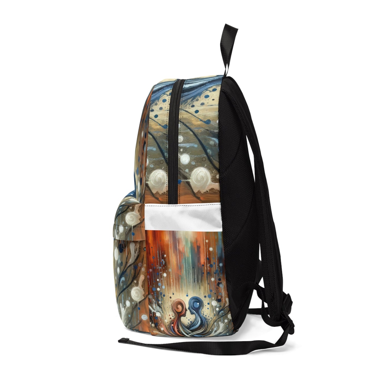 Empathic Connection Tachism Unisex Classic Backpack - ATUH.ART