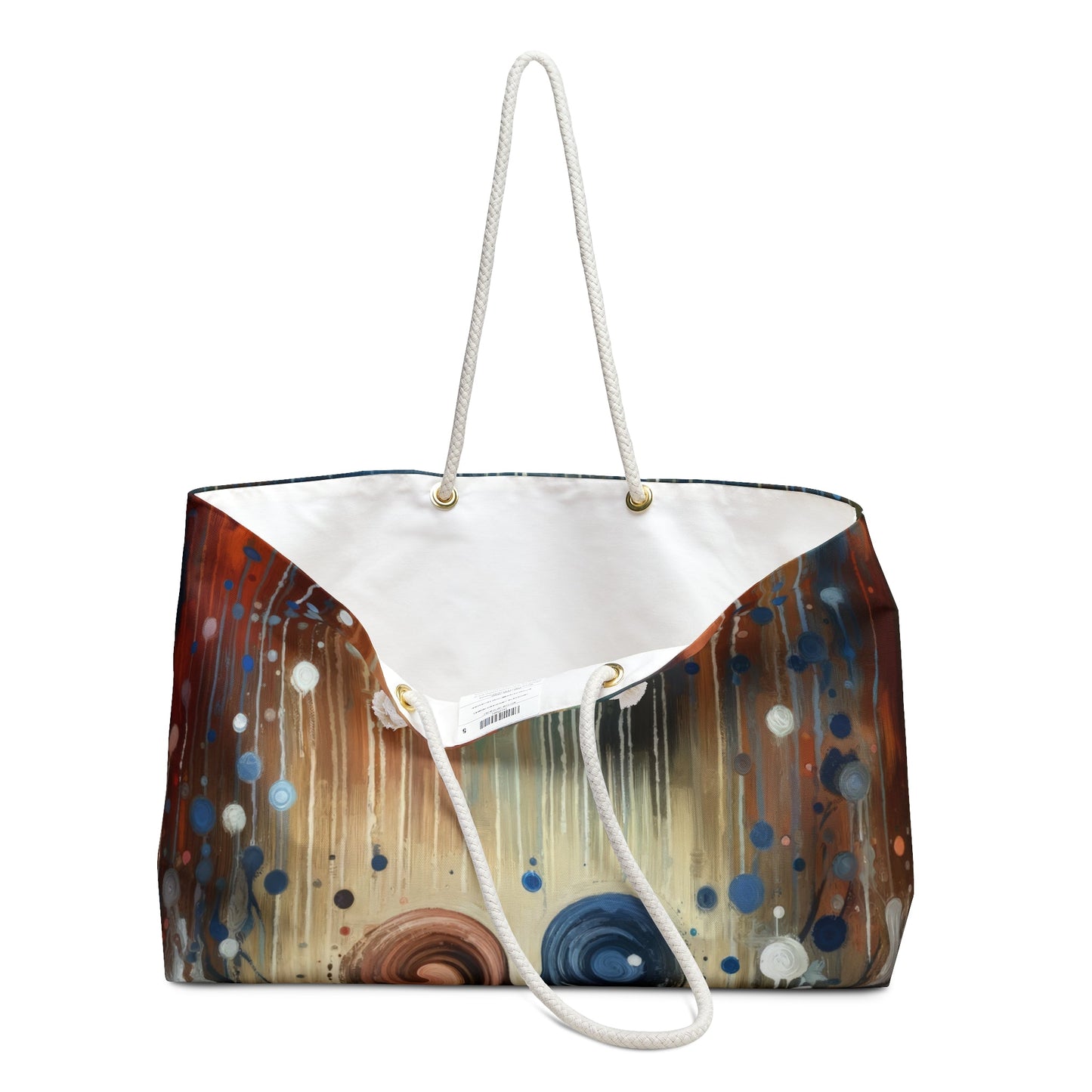 Empathic Connection Tachism Weekender Bag - ATUH.ART