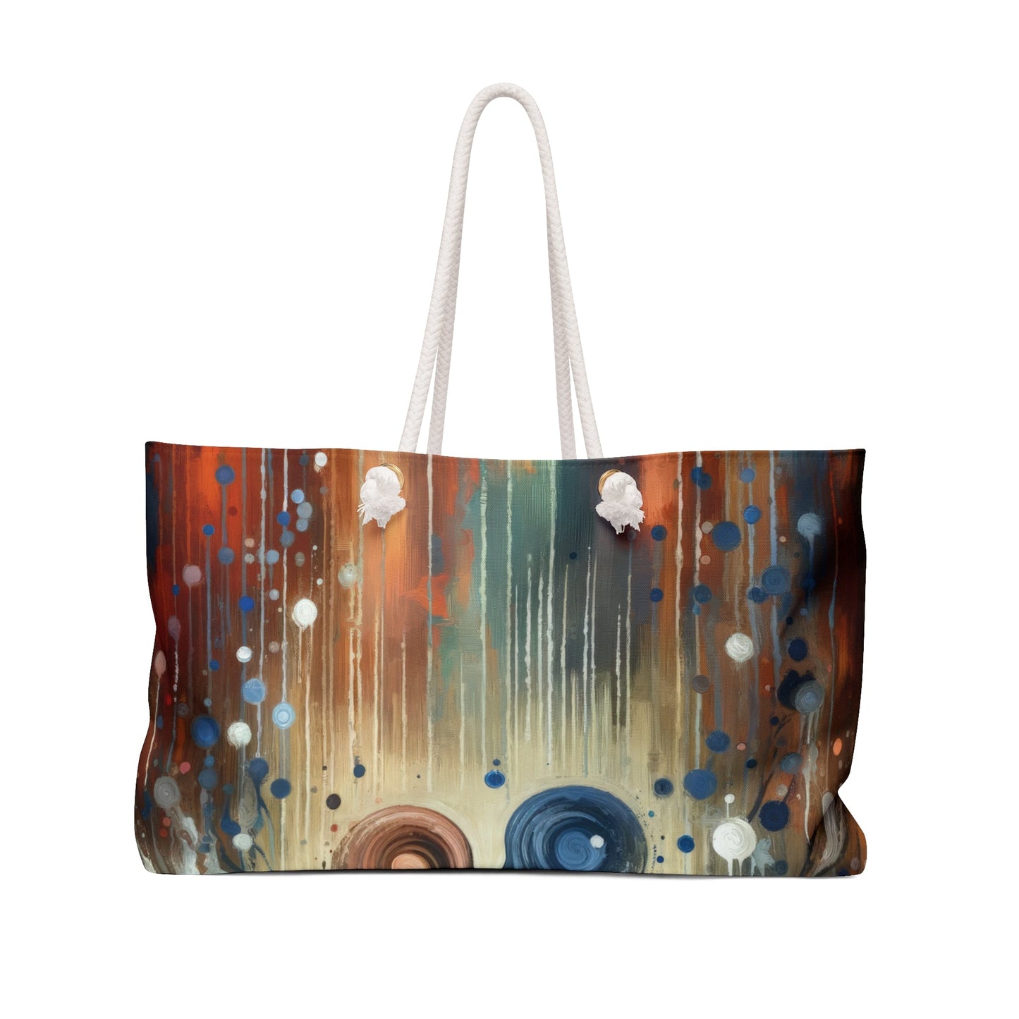 Empathic Connection Tachism Weekender Bag - ATUH.ART