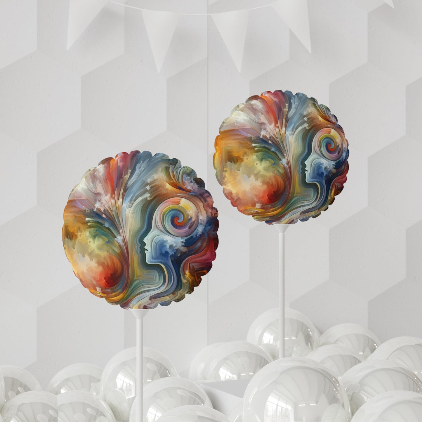 Empathy Binding Spirit Balloon (Round and Heart-shaped), 11" - ATUH.ART