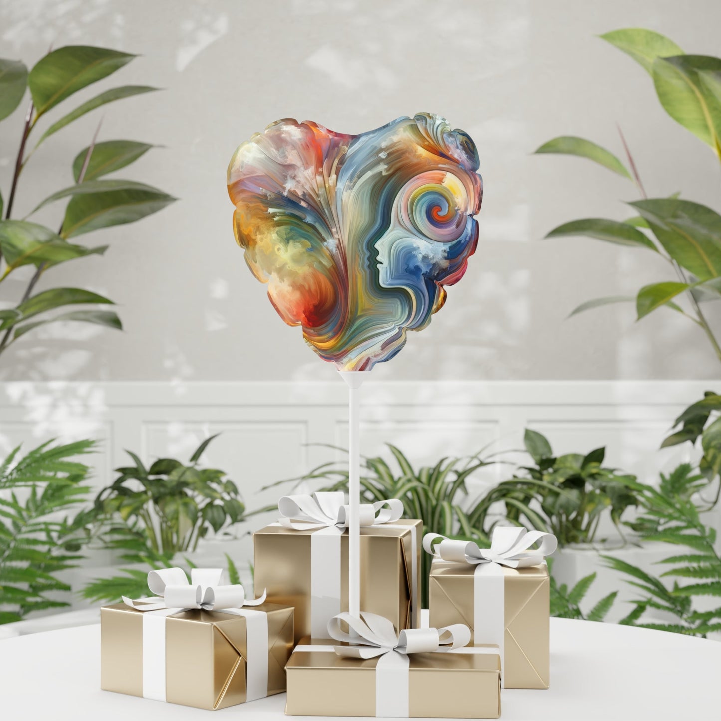 Empathy Binding Spirit Balloon (Round and Heart-shaped), 11" - ATUH.ART