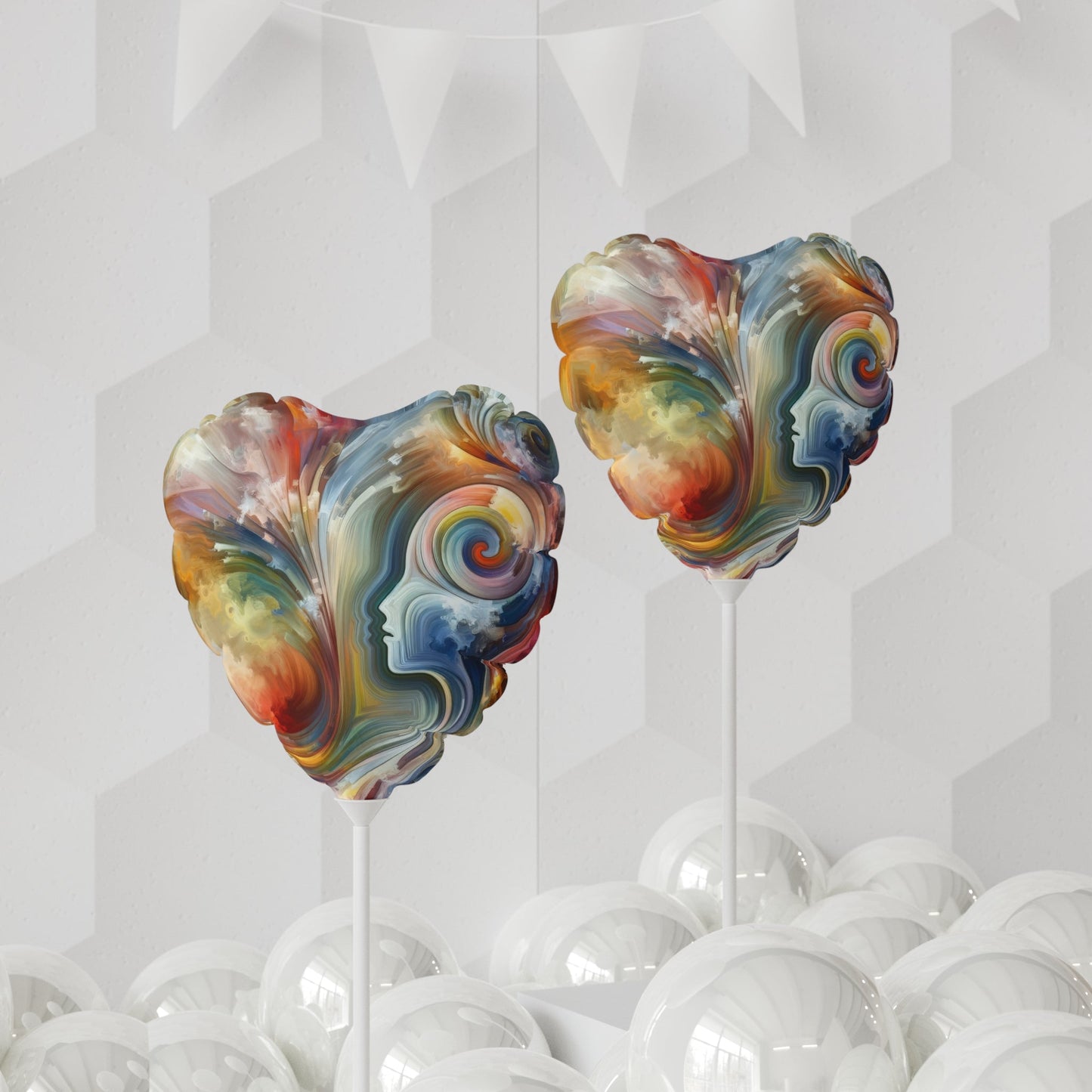 Empathy Binding Spirit Balloon (Round and Heart-shaped), 11" - ATUH.ART