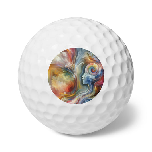 Empathy Binding Spirit Golf Balls, 6pcs - ATUH.ART