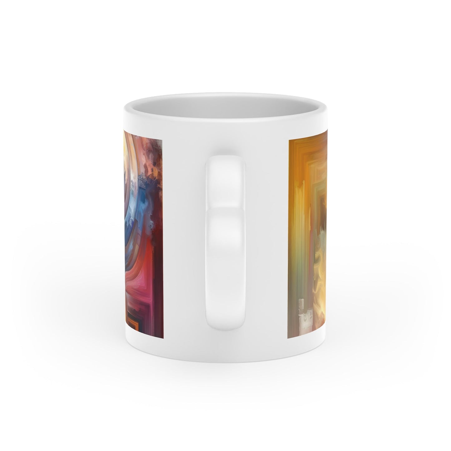 Empathy Binding Spirit Heart-Shaped Mug - ATUH.ART