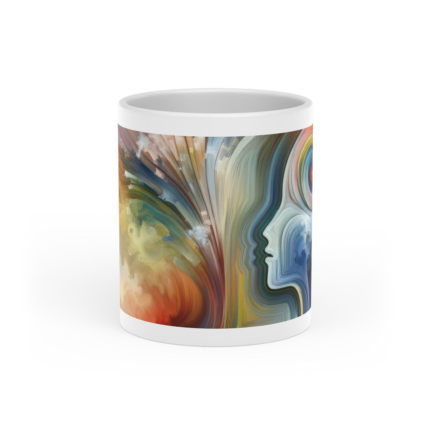 Empathy Binding Spirit Heart-Shaped Mug - ATUH.ART
