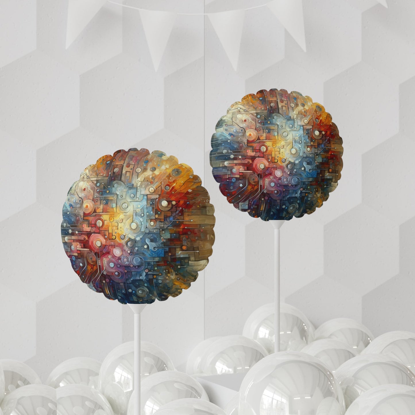 Empathy Scaffold Unity Balloon (Round and Heart-shaped), 11" - ATUH.ART