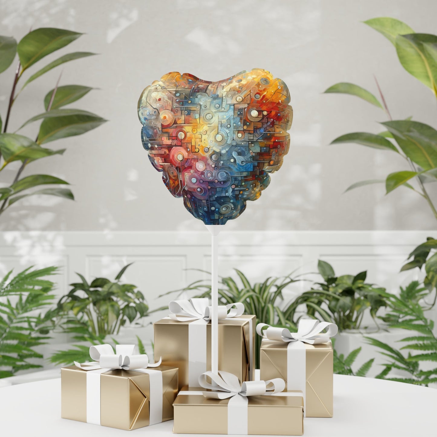 Empathy Scaffold Unity Balloon (Round and Heart-shaped), 11" - ATUH.ART
