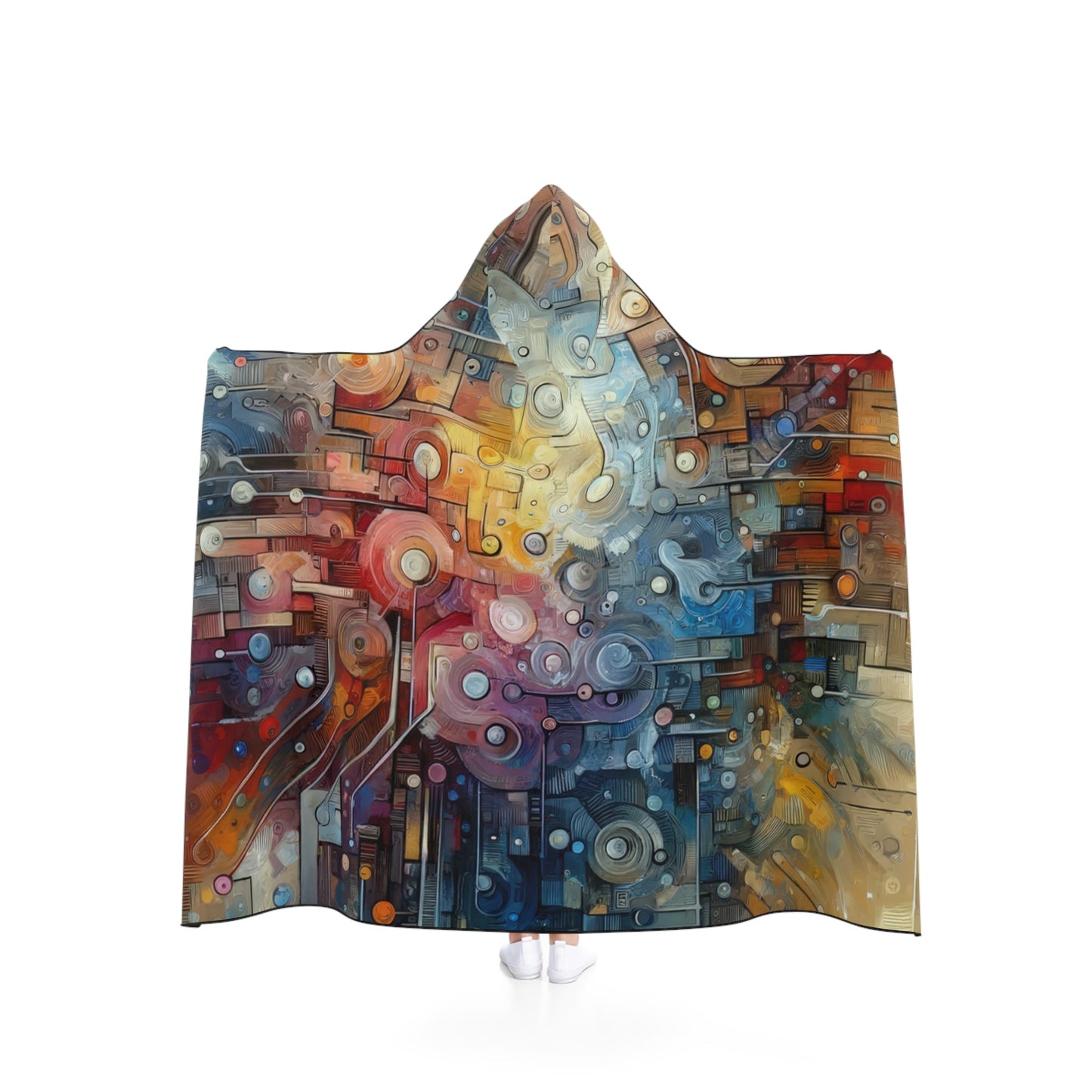 Empathy Scaffold Unity Hooded Blanket - ATUH.ART