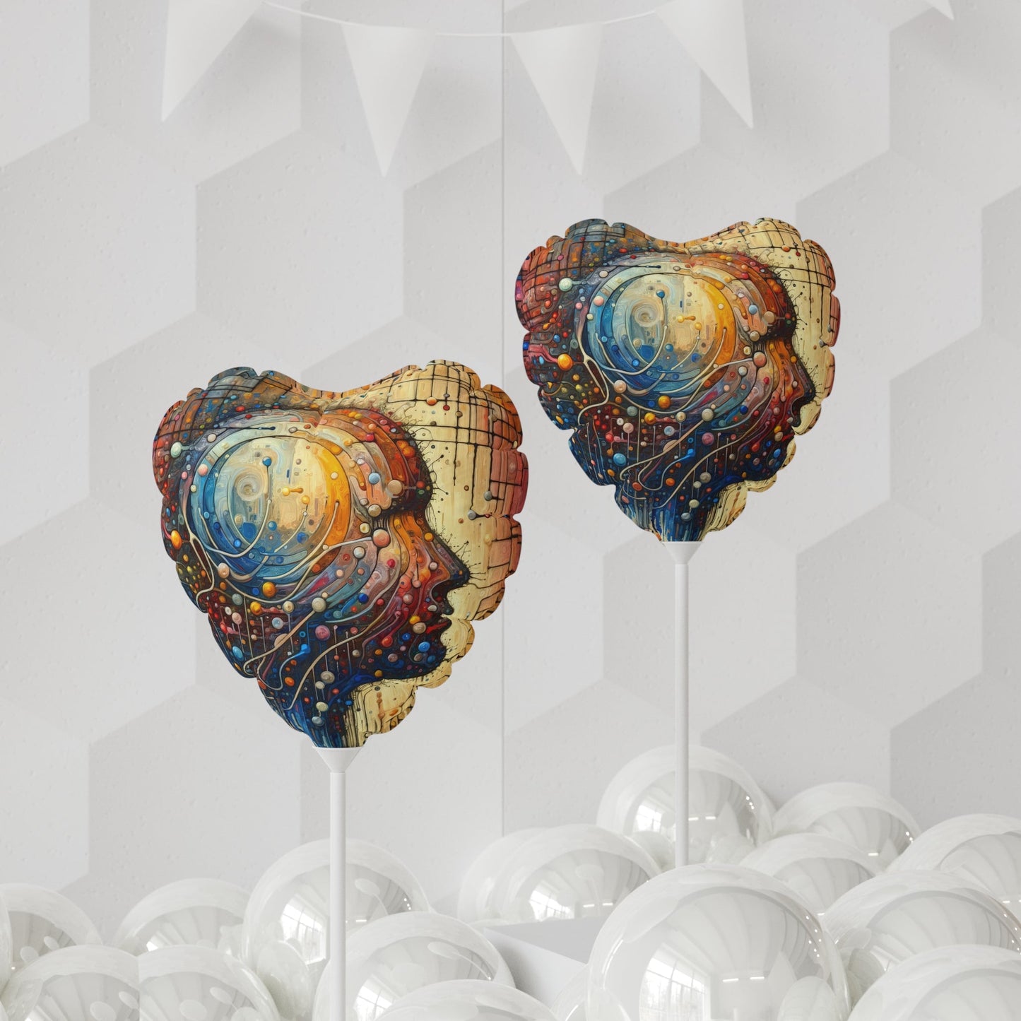 Empathy Unity Interaction Balloon (Round and Heart-shaped), 11" - ATUH.ART