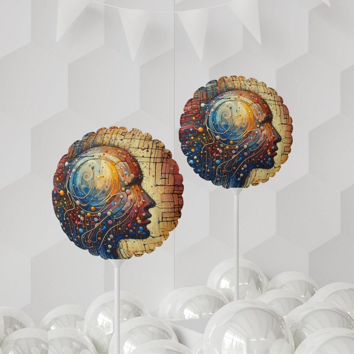 Empathy Unity Interaction Balloon (Round and Heart-shaped), 11" - ATUH.ART