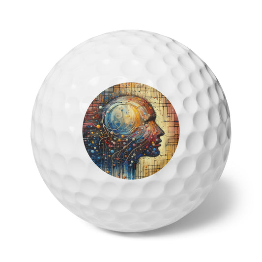 Empathy Unity Interaction Golf Balls, 6pcs - ATUH.ART