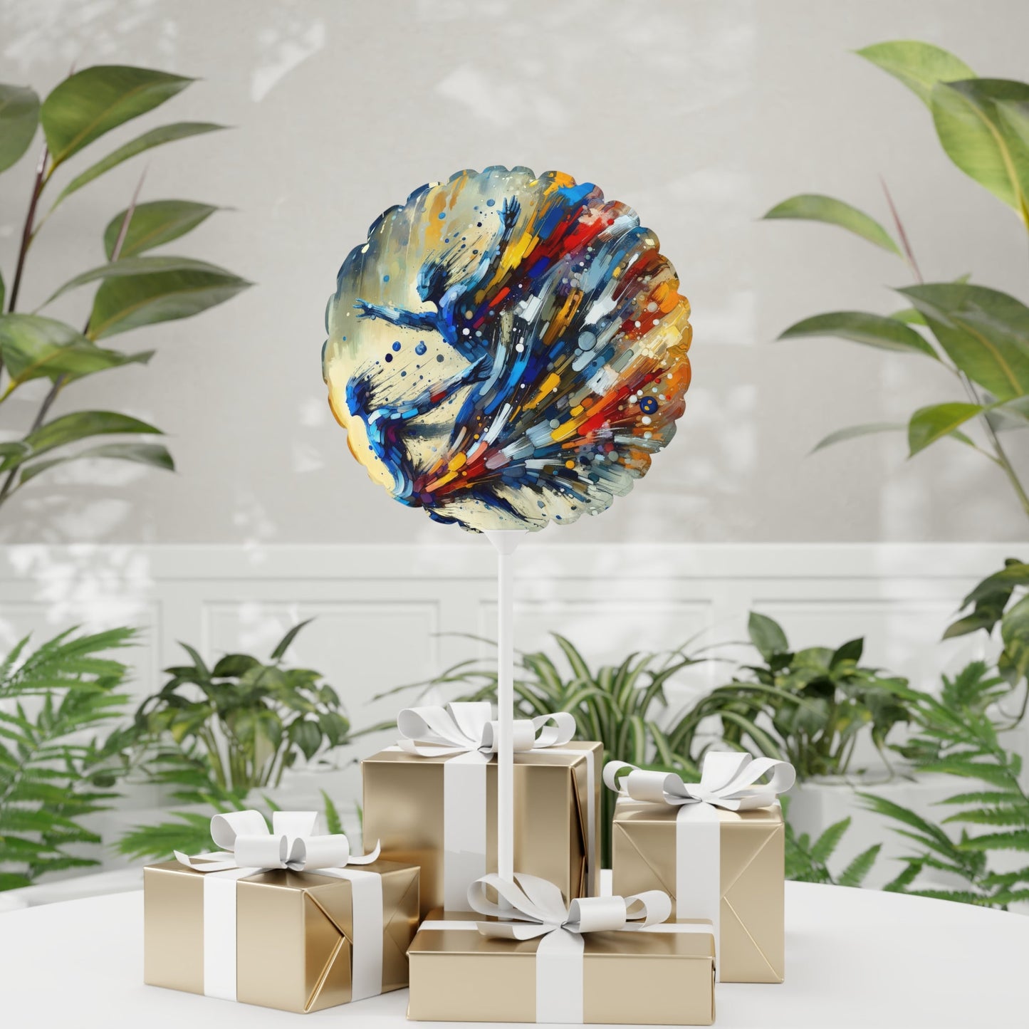 Empowering Mastery Cascade Balloon (Round and Heart-shaped), 11" - ATUH.ART