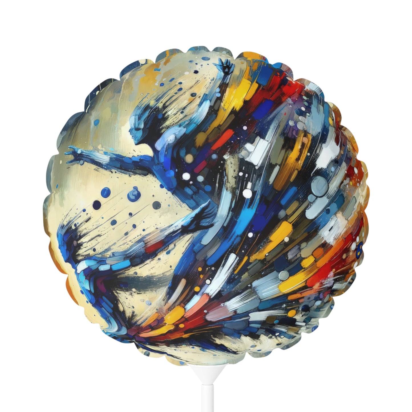 Empowering Mastery Cascade Balloon (Round and Heart-shaped), 11" - ATUH.ART